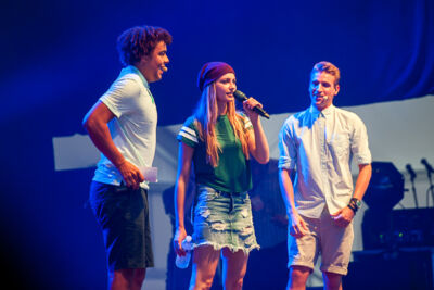 Ghost Rockers @ Parkhappening Schoten 2016, foto 1, foto's door Dimitri Vanlommel - FrontView Magazine