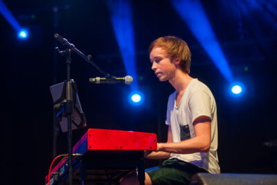 Jens (The Voice Kids) @ Parkhappening Schoten 2016, picture 8, photographed by Goele Bormans - FrontView Magazine
