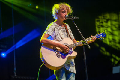 Jens (The Voice Kids) @ Parkhappening Schoten 2016, picture 9, photographed by Goele Bormans - FrontView Magazine
