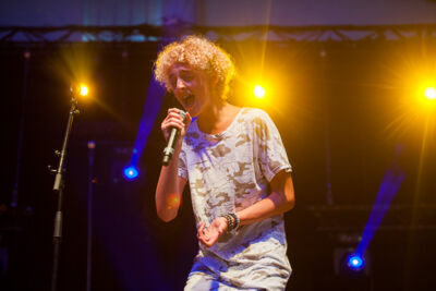 Jens (The Voice Kids) @ Parkhappening Schoten 2016, picture 14, photographed by Goele Bormans - FrontView Magazine