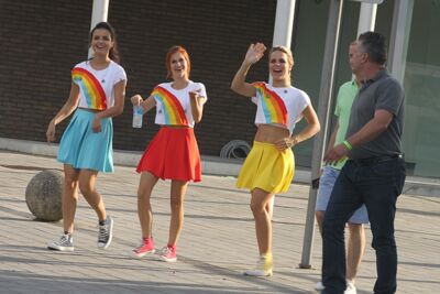 K3 @ Dag van het Zand in Lommel, picture 2, photographed by Heidi Elen - FrontView Magazine