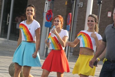K3 @ Dag van het Zand in Lommel, picture 3, photographed by Heidi Elen - FrontView Magazine