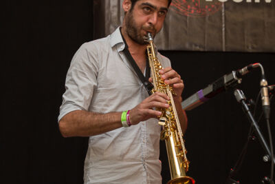 Trio Loubelya @ BoombalFestival Dag 2 Lovendegem, foto 4, foto's door Guy Danneels - FrontView Magazine