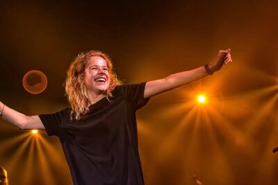 Laura Tesoro @ Boerenrock 2016, foto 16, foto's door Edwin Houdevelt - FrontView Magazine