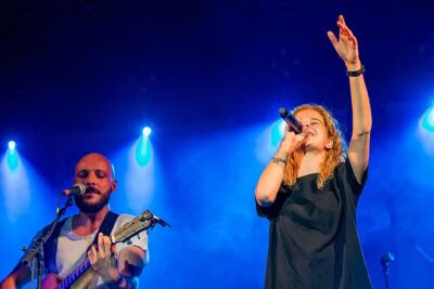 Laura Tesoro @ Boerenrock 2016, foto 20, foto's door Edwin Houdevelt - FrontView Magazine