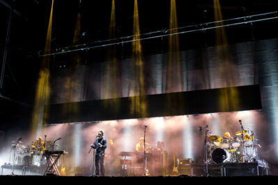 Massive Attack @ Sint Pietersplein Gent, picture 1, photographed by Dieter  Boone - FrontView Magazine