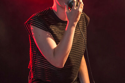 Noémie Wolfs @ Crammerock 2016, foto 6, foto's door Tom  Lammens - FrontView Magazine