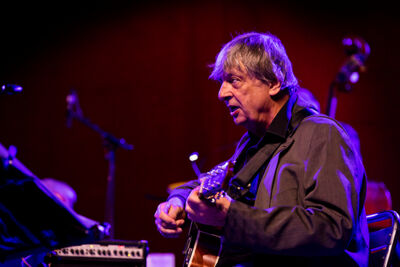 Philip Catherine @ OLT Rivierenhof, picture 1, photographed by Frank Lambrechts - FrontView Magazine