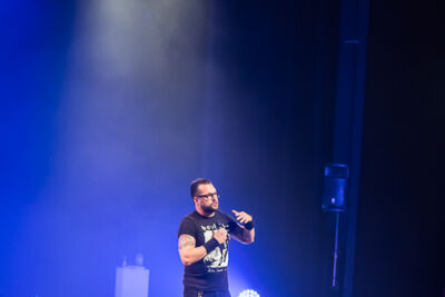 Alex Agnew @ Stadsschouwburg Antwerpen, foto 4, foto's door Marc Verdonck - FrontView Magazine