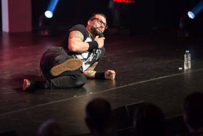 Alex Agnew @ Stadsschouwburg Antwerpen, foto 13, foto's door Marc Verdonck - FrontView Magazine