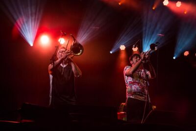 Manu Chao & La Ventura @ ManiFiesta, picture 1, photographed by Dieter  Boone - FrontView Magazine