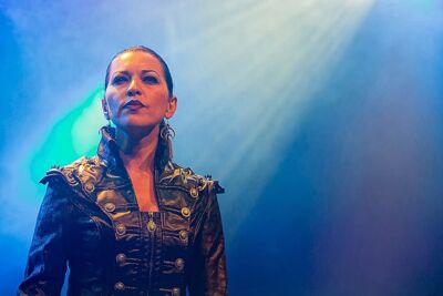 Sirenia @ Femme 2016, picture 3, photographed by Edwin Houdevelt - FrontView Magazine