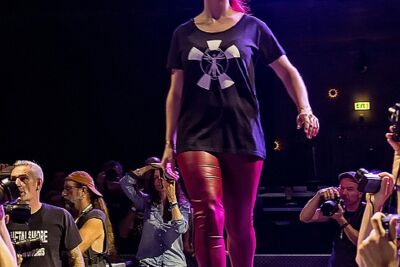 mode show, Ingeborg Steenvorst met Chirra Niva @ Femme 2016, picture 3, photographed by Edwin Houdevelt - FrontView Magazine