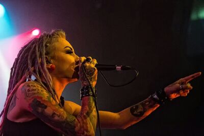Infected Rain @ Femme 2016, foto 4, foto's door Edwin Houdevelt - FrontView Magazine