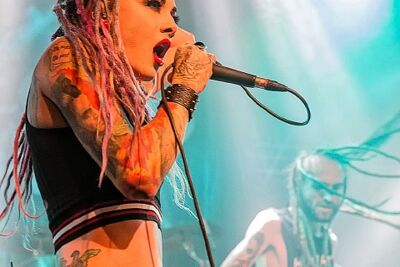 Infected Rain @ Femme 2016, foto 33, foto's door Edwin Houdevelt - FrontView Magazine