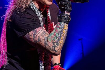 Steel Panther @ Ancienne Belgique, foto 12, foto's door Edwin Houdevelt - FrontView Magazine