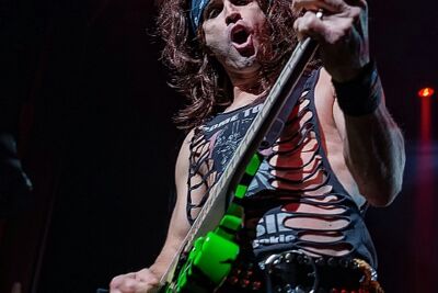 Steel Panther @ Ancienne Belgique, foto 33, foto's door Edwin Houdevelt - FrontView Magazine