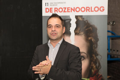 De Rozenoorlog Pers voorstelling, foto 1, foto's door Frank Lambrechts - FrontView Magazine