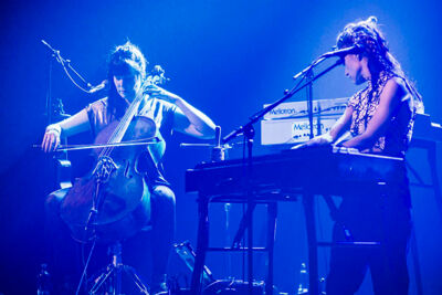 Agnes Obel @ AB, picture 1, photographed by Jef Peeters - FrontView Magazine