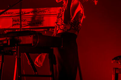 Agnes Obel @ AB, picture 2, photographed by Jef Peeters - FrontView Magazine