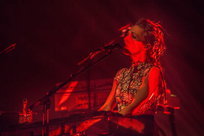 Agnes Obel @ AB, picture 3, photographed by Jef Peeters - FrontView Magazine