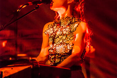 Agnes Obel @ AB, picture 7, photographed by Jef Peeters - FrontView Magazine