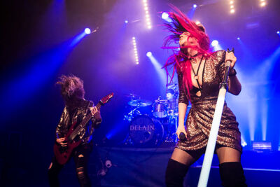 Delain @ Trix, foto 9, foto's door Jef Peeters - FrontView Magazine