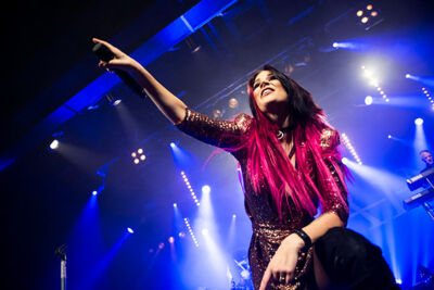 Delain @ Trix, foto 16, foto's door Jef Peeters - FrontView Magazine