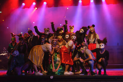 Musical "De 3 Biggetjes" gebracht door Wysiwyg @ CC De Mol, picture 18, photographed by Alex Wyckmans - FrontView Magazine