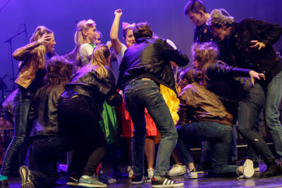 Musical "De 3 Biggetjes" gebracht door Wysiwyg @ CC De Mol, picture 24, photographed by Alex Wyckmans - FrontView Magazine