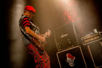 The Damned @ Breaking Barriers Depot Leuven, picture 3, photographed by Luc Luyten - FrontView Magazine