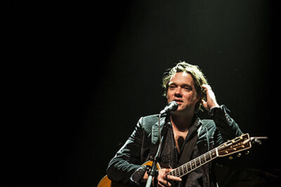 Rufus Wainwright live @ het Depot, foto 1, foto's door Bart Scholliers - FrontView Magazine