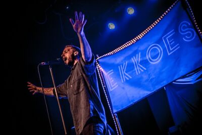 Ekkoes @ De Roma, picture 2, photographed by Luc Luyten - FrontView Magazine
