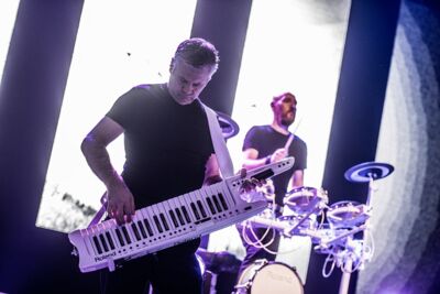 The Human League @ De Roma, picture 27, photographed by Luc Luyten - FrontView Magazine