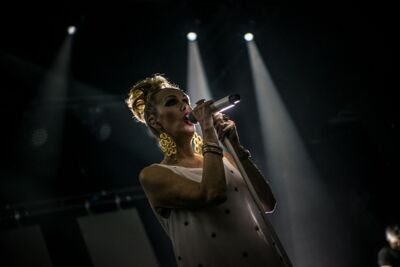 The Human League @ De Roma, picture 31, photographed by Luc Luyten - FrontView Magazine