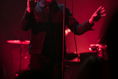 Lescop @ Inrocks Festival, picture 2, photographed by FrontView Magazine