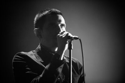 Lescop @ Inrocks Festival, picture 3, photographed by FrontView Magazine