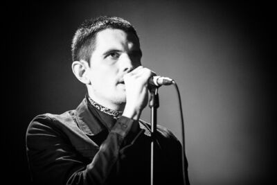 Lescop @ Inrocks Festival, picture 4, photographed by FrontView Magazine