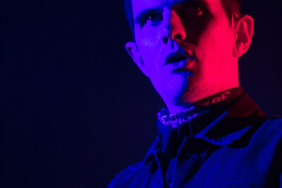 Lescop @ Inrocks Festival, picture 9, photographed by FrontView Magazine
