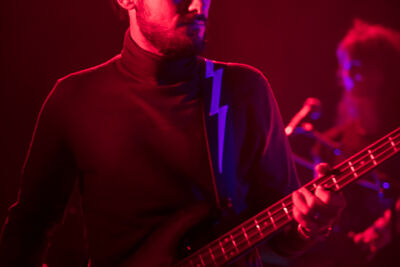 Lescop @ Inrocks Festival, picture 11, photographed by FrontView Magazine