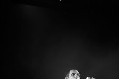 Lescop @ Inrocks Festival, picture 14, photographed by FrontView Magazine