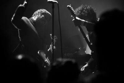 Lescop @ Inrocks Festival, picture 16, photographed by FrontView Magazine