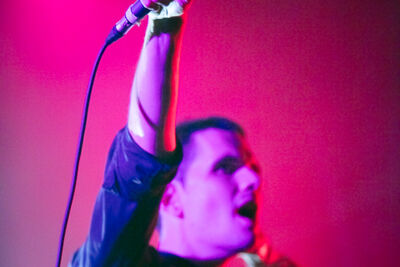 Lescop @ Inrocks Festival, picture 17, photographed by FrontView Magazine