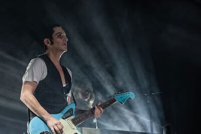 Placebo @ Sportpaleis 2016, picture 9, photographed by Edwin Houdevelt - FrontView Magazine