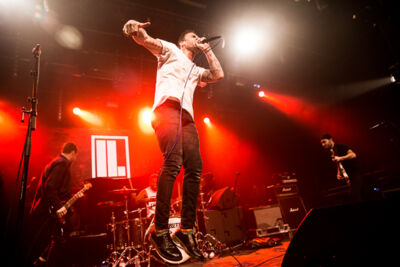 Letlive @ Trix, foto 8, foto's door Dorien Goetschalckx - FrontView Magazine