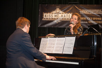 Kiss me Kate - Persmoment @ CC De Stroming - Berlare, picture 6, photographed by Goele Bormans - FrontView Magazine