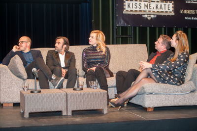 Kiss me Kate - Persmoment @ CC De Stroming - Berlare, picture 44, photographed by Goele Bormans - FrontView Magazine