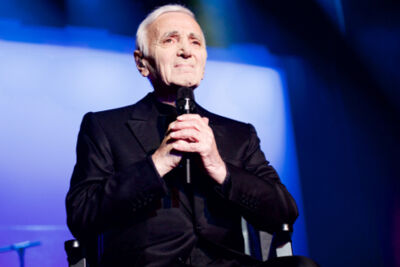 Charles Aznavour Lotto Arena, picture 17, photographed by Bart Baevegems - FrontView Magazine