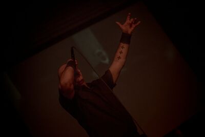 Ah Grumh @ Bimfest, picture 2, photographed by Luc Luyten - FrontView Magazine