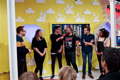 Ketnet voorstelling drie nieuwe fictiereeksen. @ VRT Brussel, foto 27, foto's door Bart Baevegems - FrontView Magazine